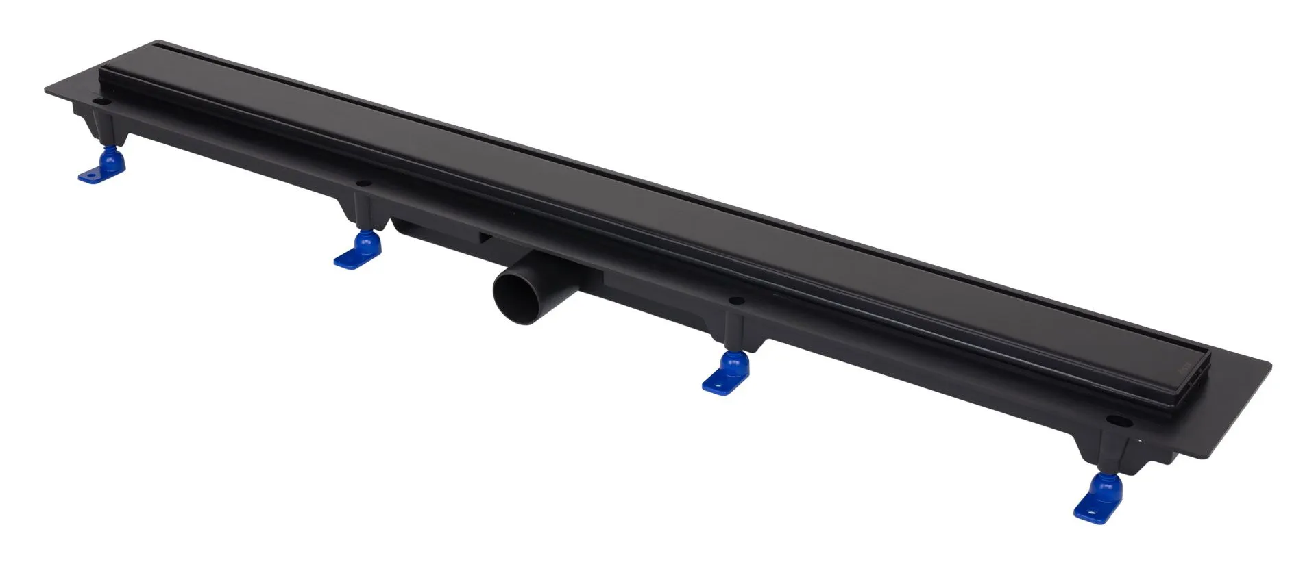 RIGOLA DE SCURGERE PENTRU DUS, RAMA DE PLASTIC, grilă STANDARD/CUSTOM 850 mm, negru