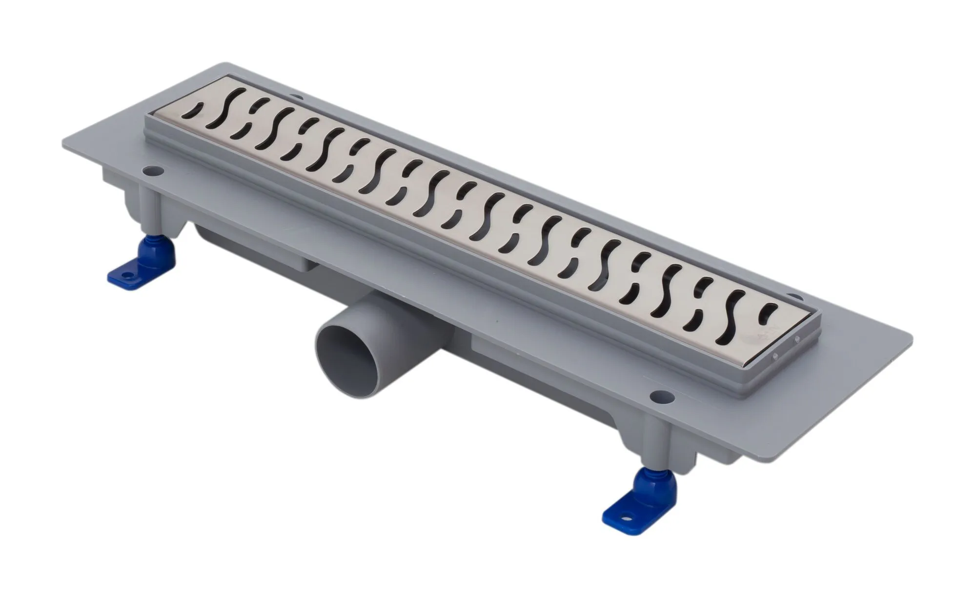 RIGOLA DE SCURGERE PENTRU DUS, RAMA DE PLASTIC, grilă VIBE 450 mm