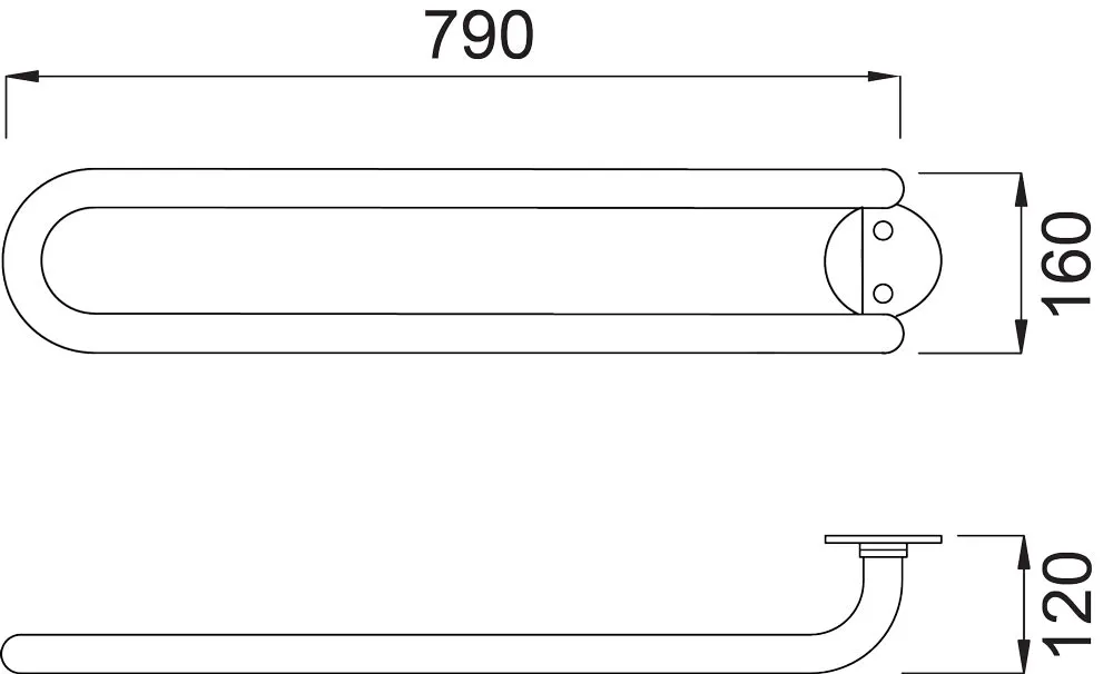 VARIOTRONIC MANERE DE SPRIJIN, negru
