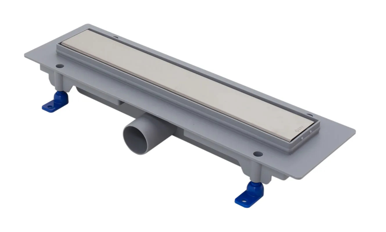 RIGOLA DE SCURGERE PENTRU DUS, RAMA DE PLASTIC, grilă STANDARD/CUSTOM 450 mm