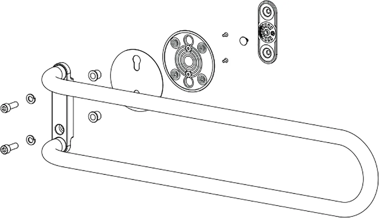 VARIOTRONIC MANERE DE SPRIJIN, negru