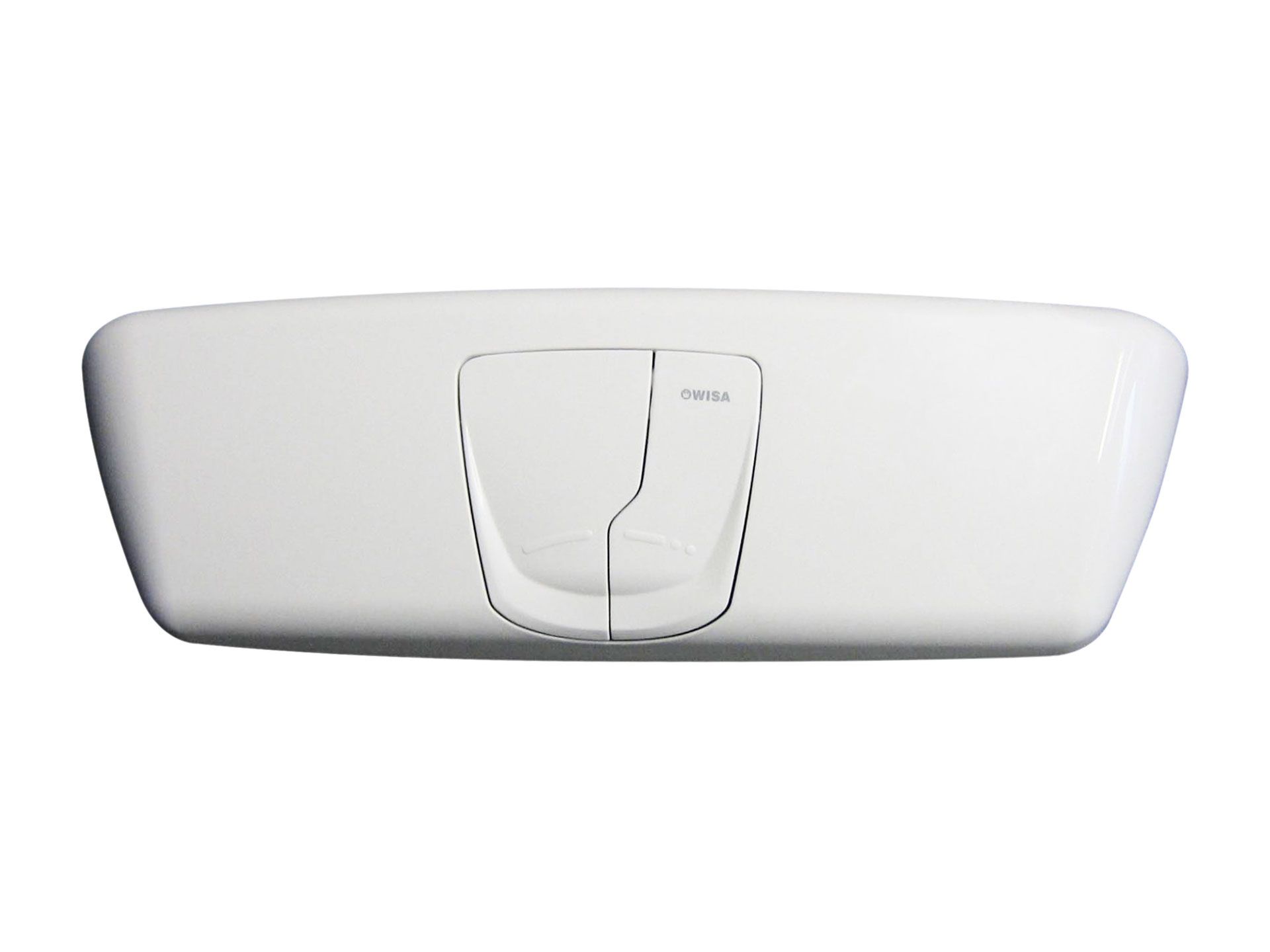 CAPAC ȘI BUTON, REZERVOR CRYSTAL DUO, alb