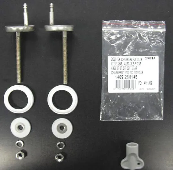 BALAMALE DIN METAL INOXIDABIL PENTRU CAPACE DE TOALETĂ STAR/STAR S