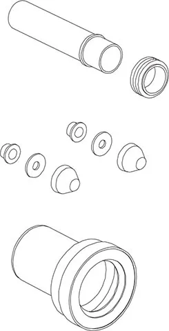 KIT DE CONECTARE WC STANDARD