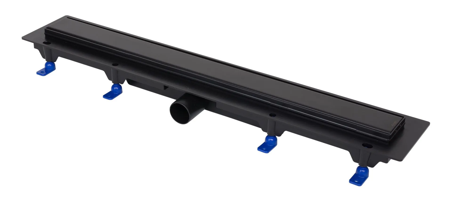 RIGOLA DE SCURGERE PENTRU DUS, RAMA DE PLASTIC, grilă STANDARD/CUSTOM 650 mm, negru