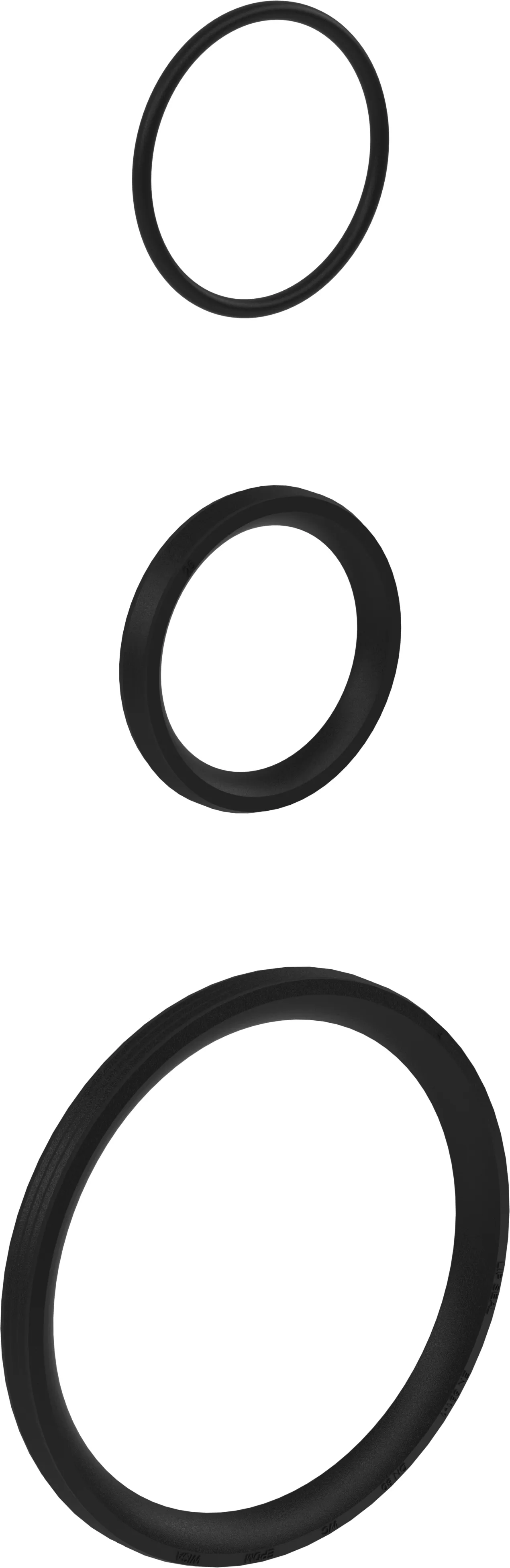 SET GARNITURI DIN CAUCIUC PENTRU ȚEAVA DE UMPLERE SI COTUL DE GOLIRE DE 90 mm