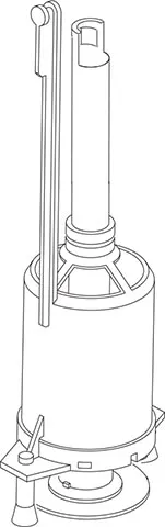 VALVA GOLIRE CU GARNITURA DIN CAUCIUC, REZERVOR FORTUNA