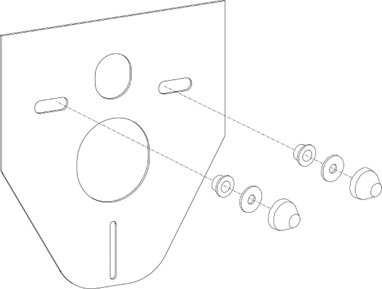 KIT DE IZOLARE (TOALETĂ ȘI BIDEU)