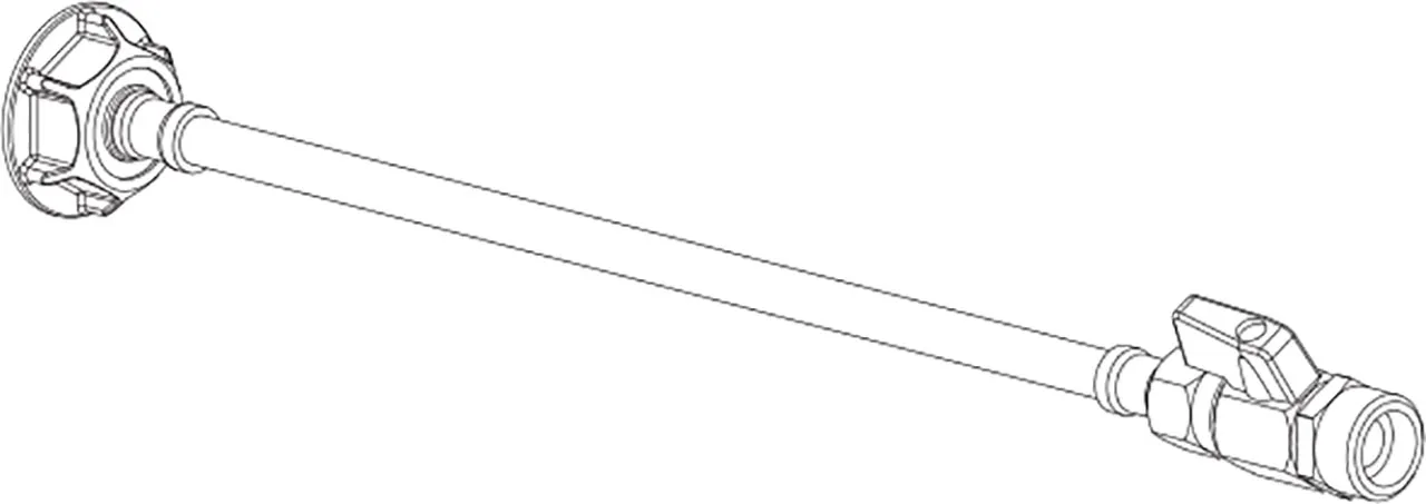 FURTUN FLEXIBIL DE CONECTARE LA APĂ 1/2" ÎN INTERIOR