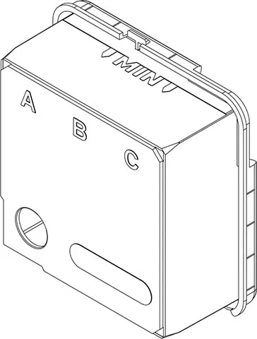 SUPORT PENTRU ZIDĂRIE, FRONTAL