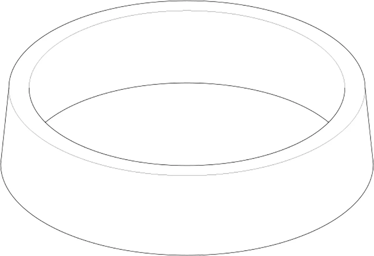 GARNITURĂ ETANȘARE PENTRU TUB SPĂLARE