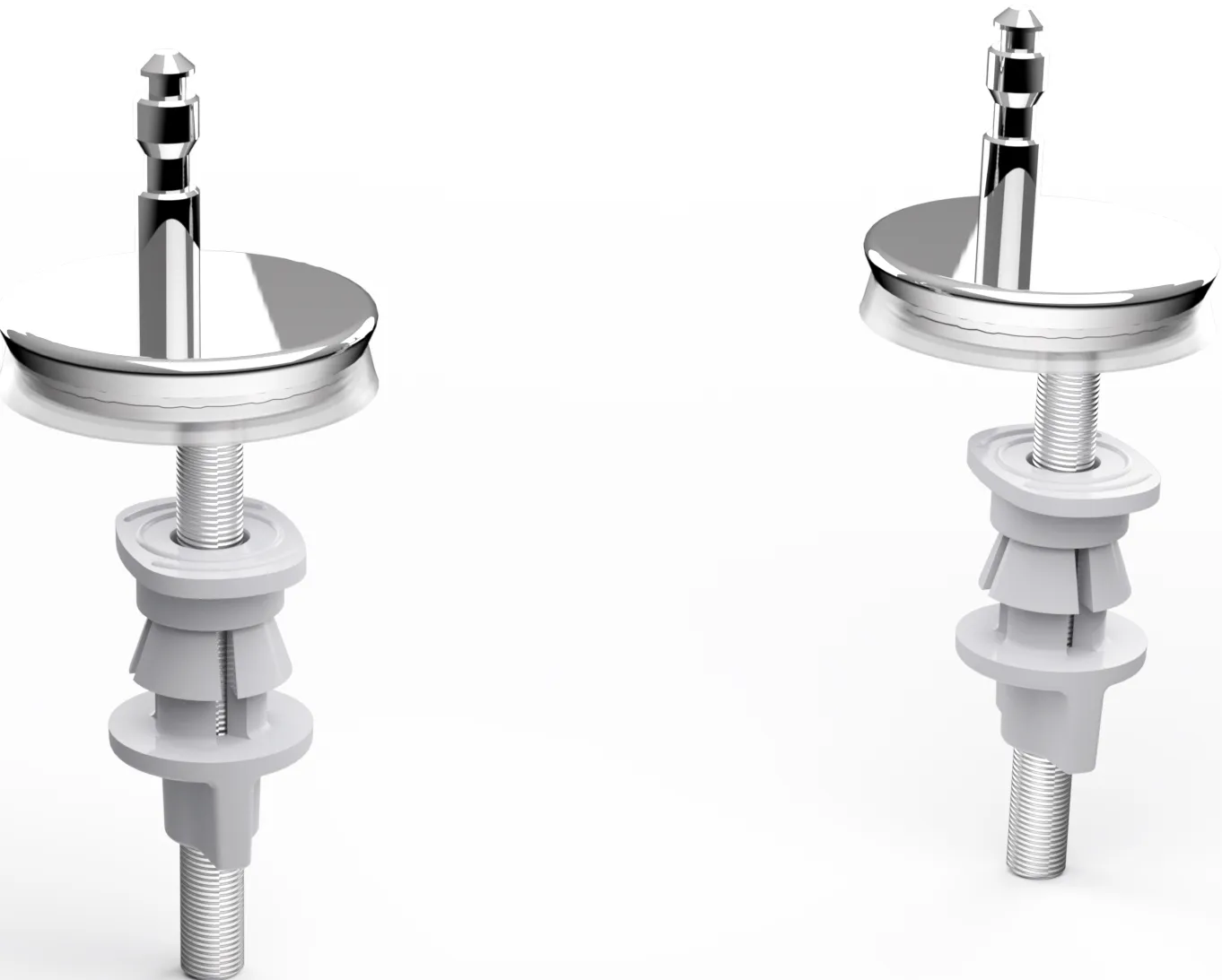 BALAMALE DIN METAL INOXIDABIL PENTRU CAPACE DE TOALETĂ ANTARES S