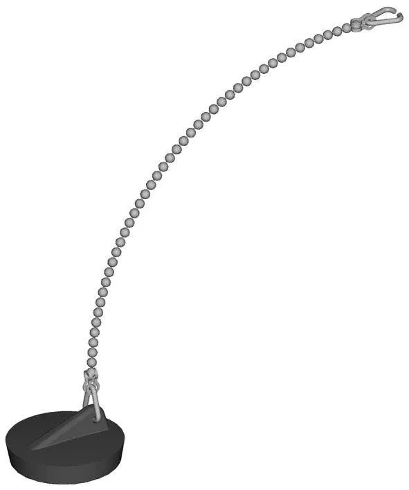 DOP CU LANŢ PENTRU CADĂ