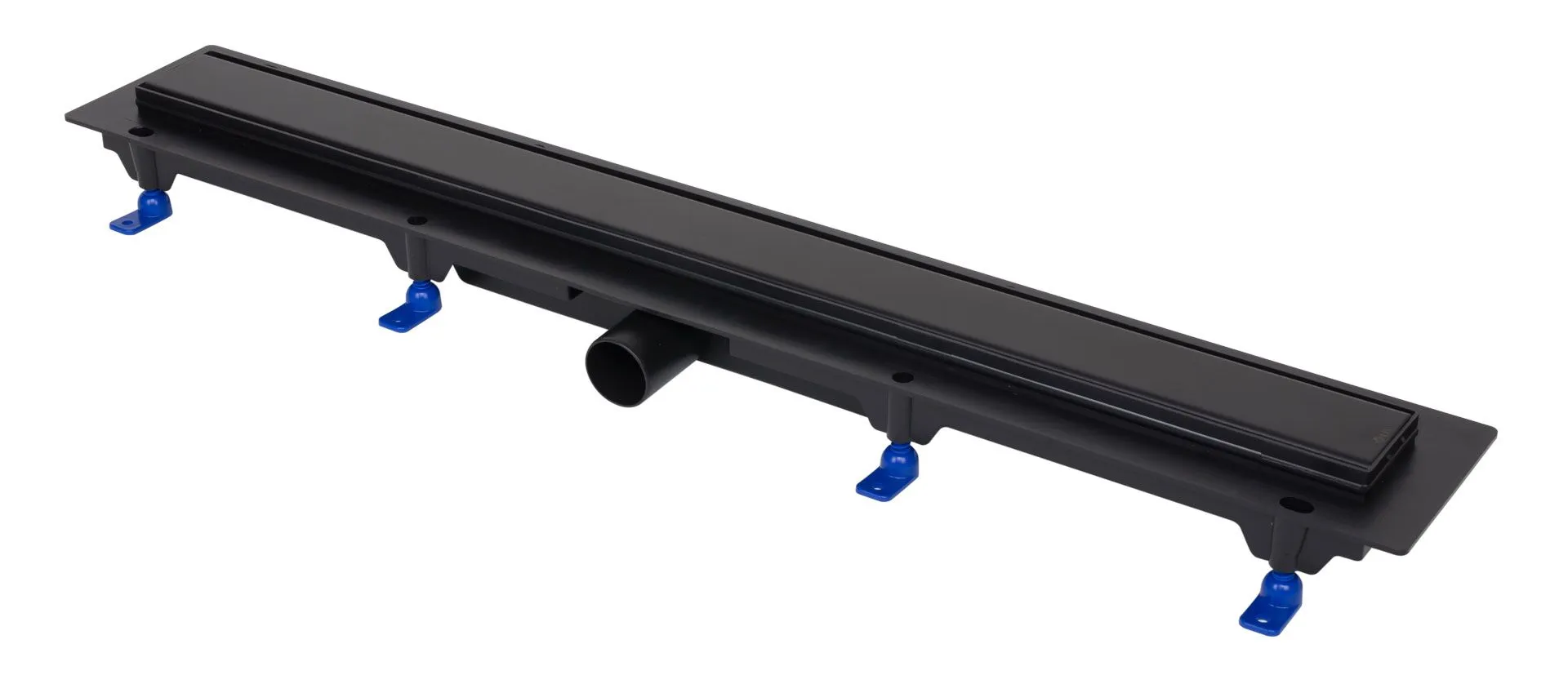 RIGOLA DE SCURGERE PENTRU DUS, RAMA DE PLASTIC, grilă STANDARD/CUSTOM 750 mm, negru