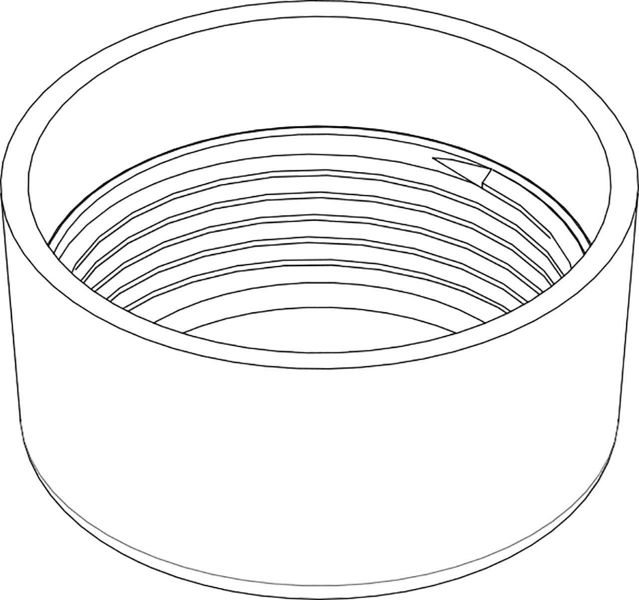 ORNAMENT TUB SPĂLARE, alb