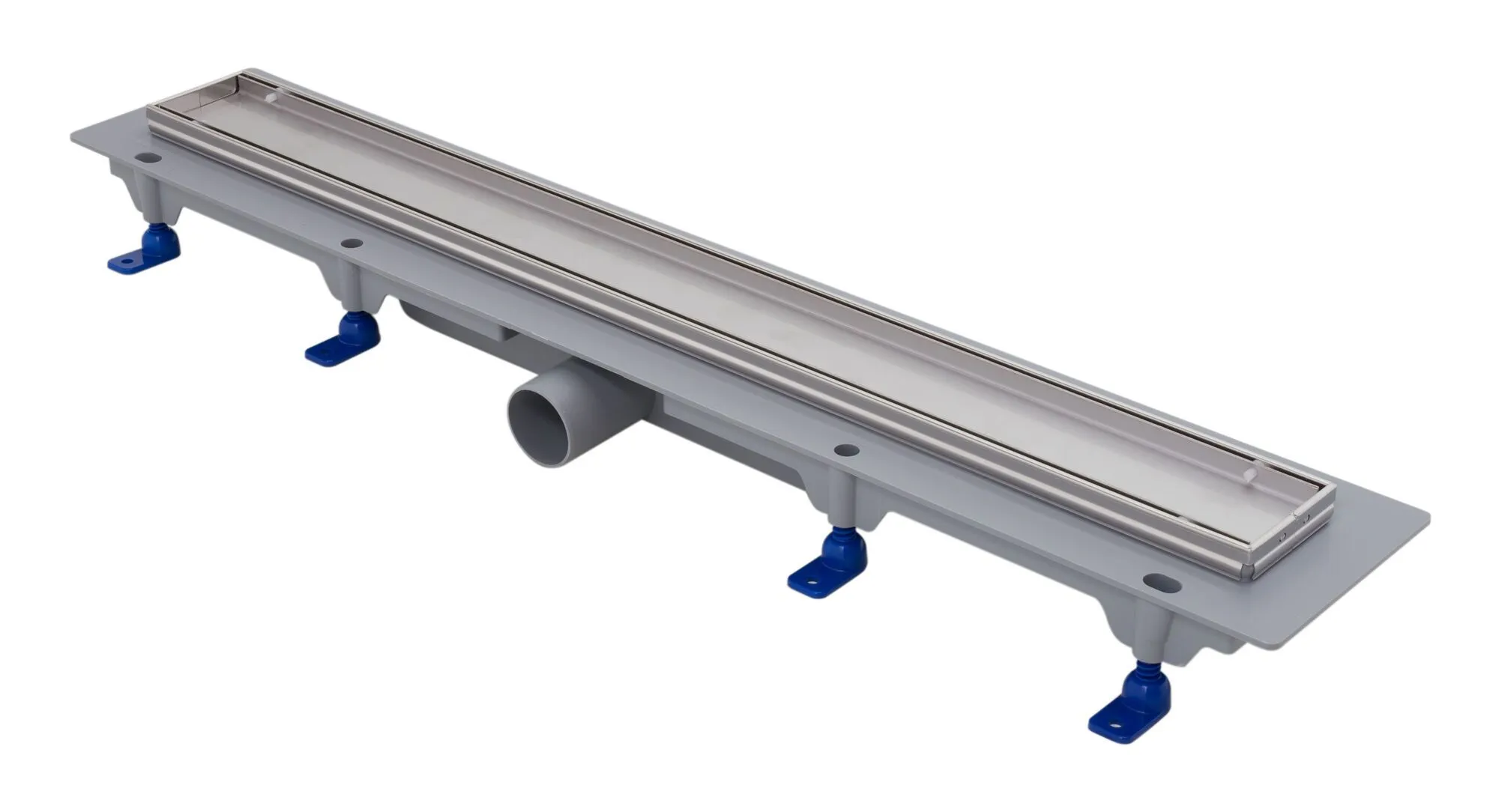 RIGOLA DE SCURGERE PENTRU DUS, RAMA DE OŢEL INOXIDABIL, grilă STANDARD/CUSTOM 650 mm